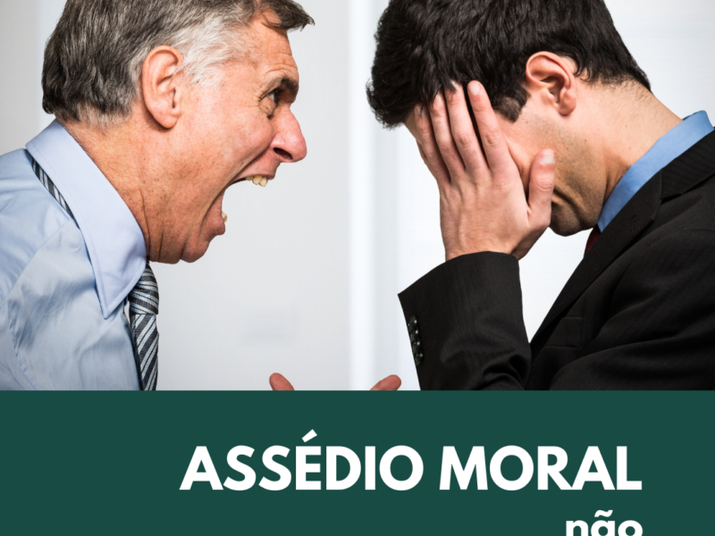 Assédio Moral no trabalho